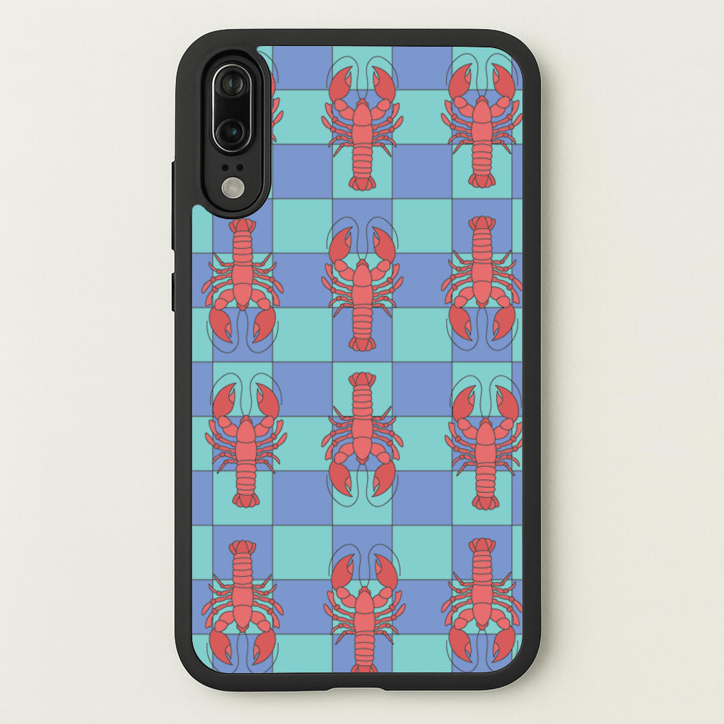 Lobster Pattern - Sealife - Sealife Phone Case for Huawei P20