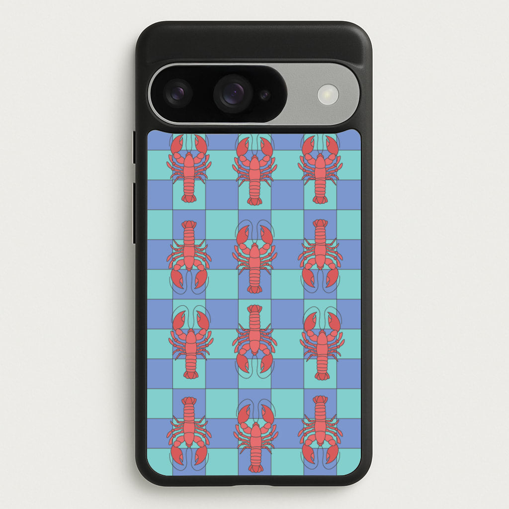 Lobster Pattern - Sealife Phone Case for Google Pixel 10 / 10 Pro
