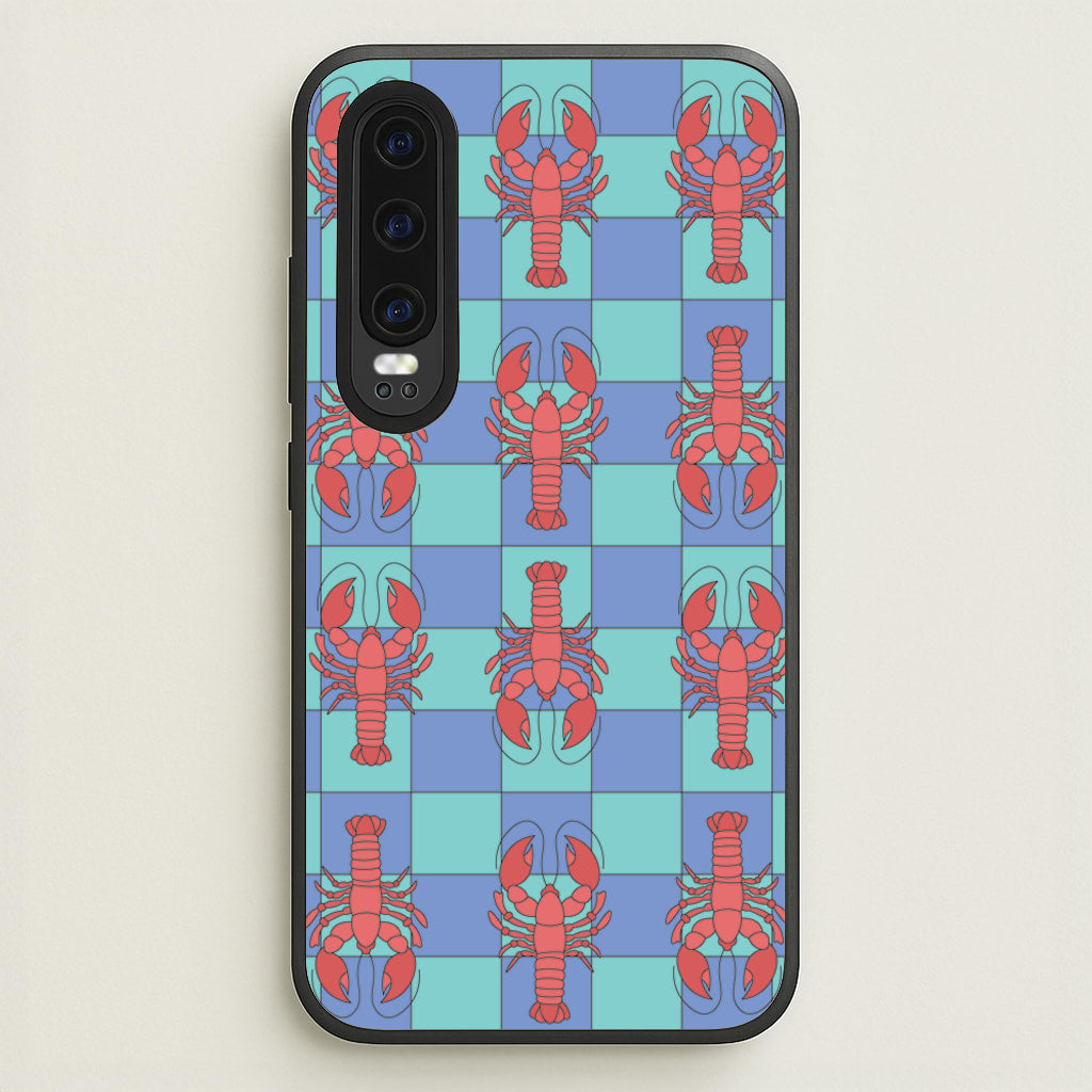 Lobster Pattern - Sealife - Sealife Phone Case for Huawei P30