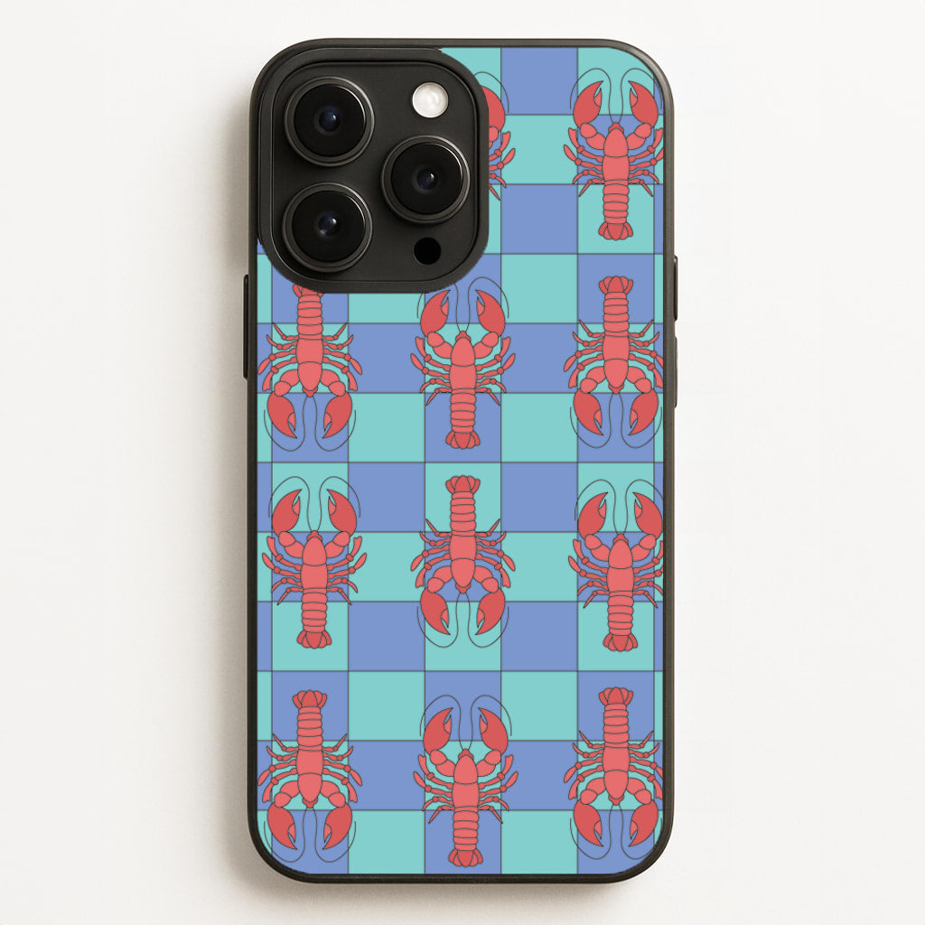Lobster Pattern - Sealife - Sealife Phone Case for iPhone 12 Pro Max