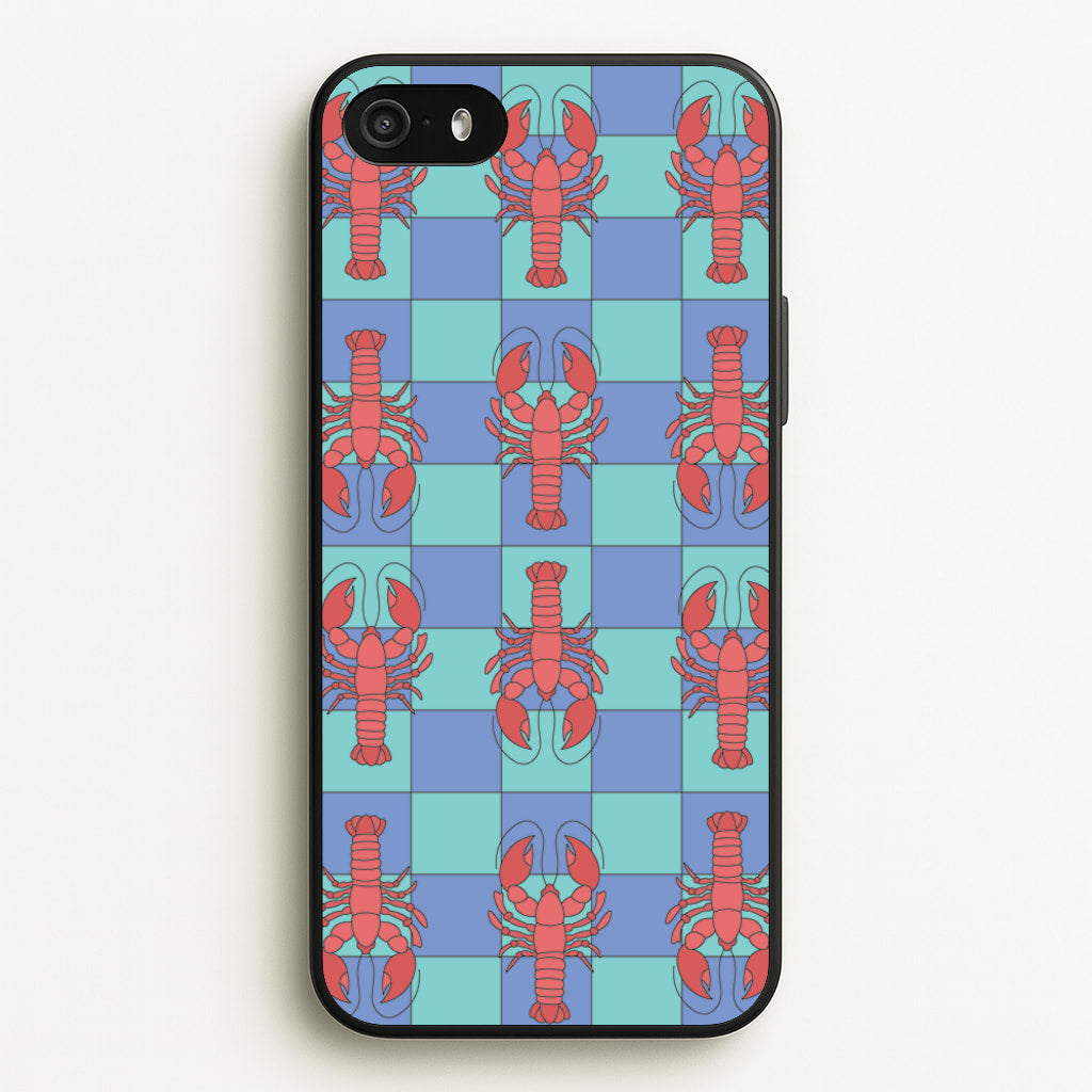 Lobster Pattern - Sealife - Sealife Phone Case for iPhone 5 / 5s / SE 2016