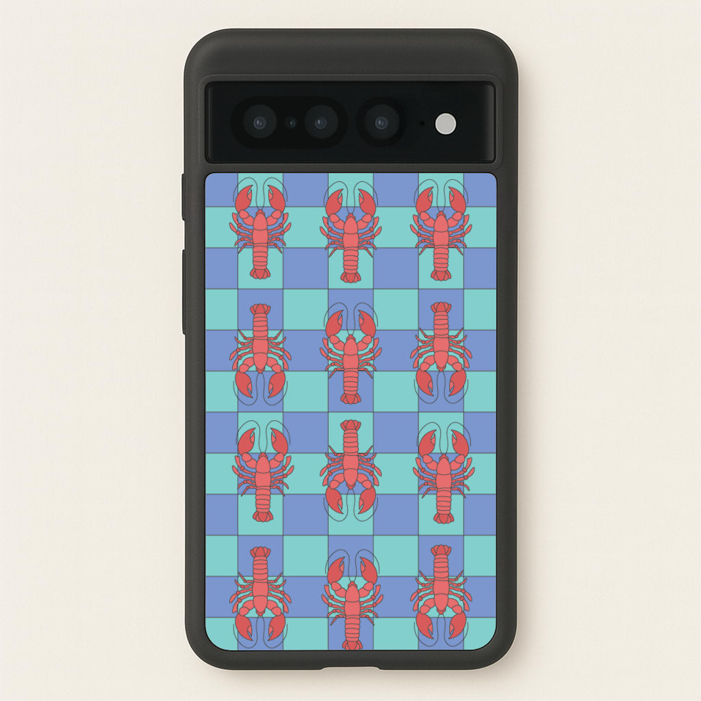 Lobster Pattern - Sealife - Sealife Phone Case for Google Pixel 7 Pro