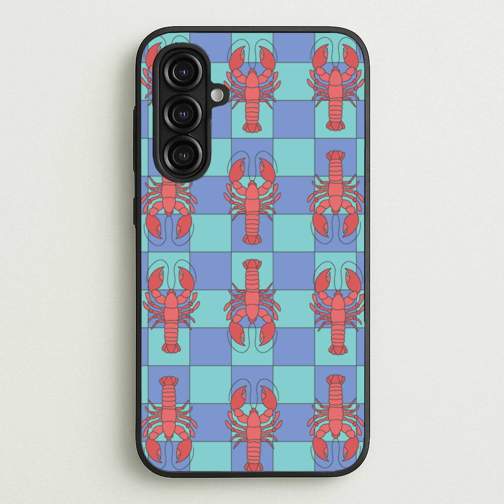 Lobster Pattern - Sealife - Sealife Phone Case for Galaxy A16