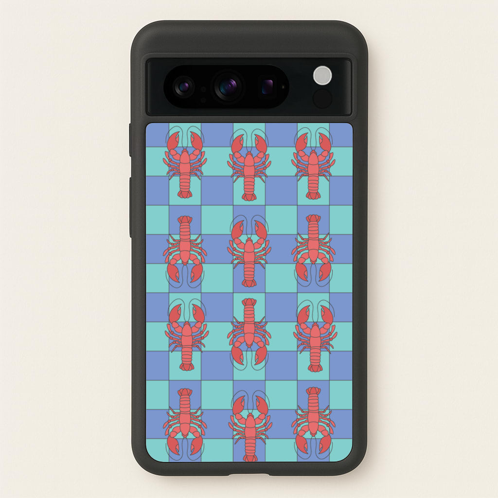 Lobster Pattern - Sealife - Sealife Phone Case for Google Pixel 8 Pro