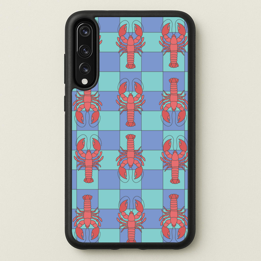 Lobster Pattern - Sealife - Sealife Phone Case for Huawei P20 Pro