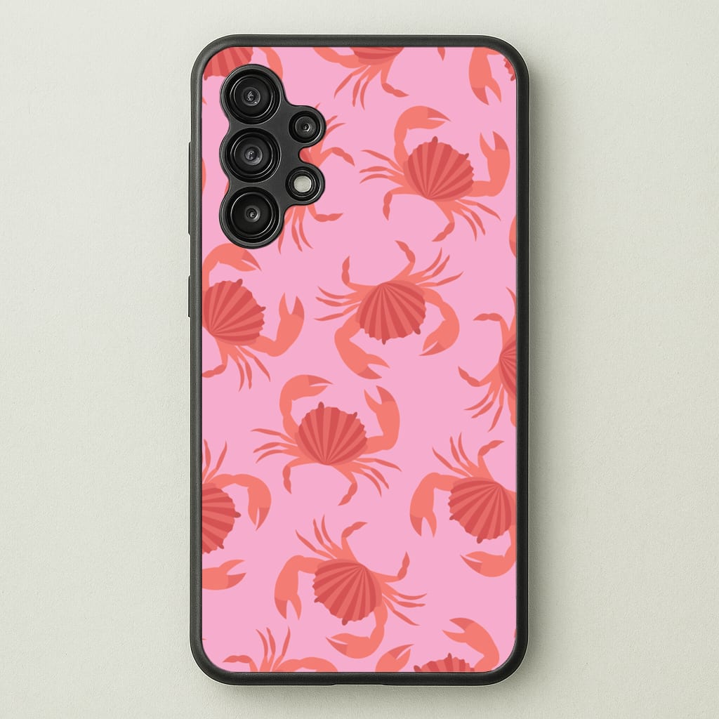 Crab Pattern - Sealife - Sealife Phone Case for Galaxy A13
