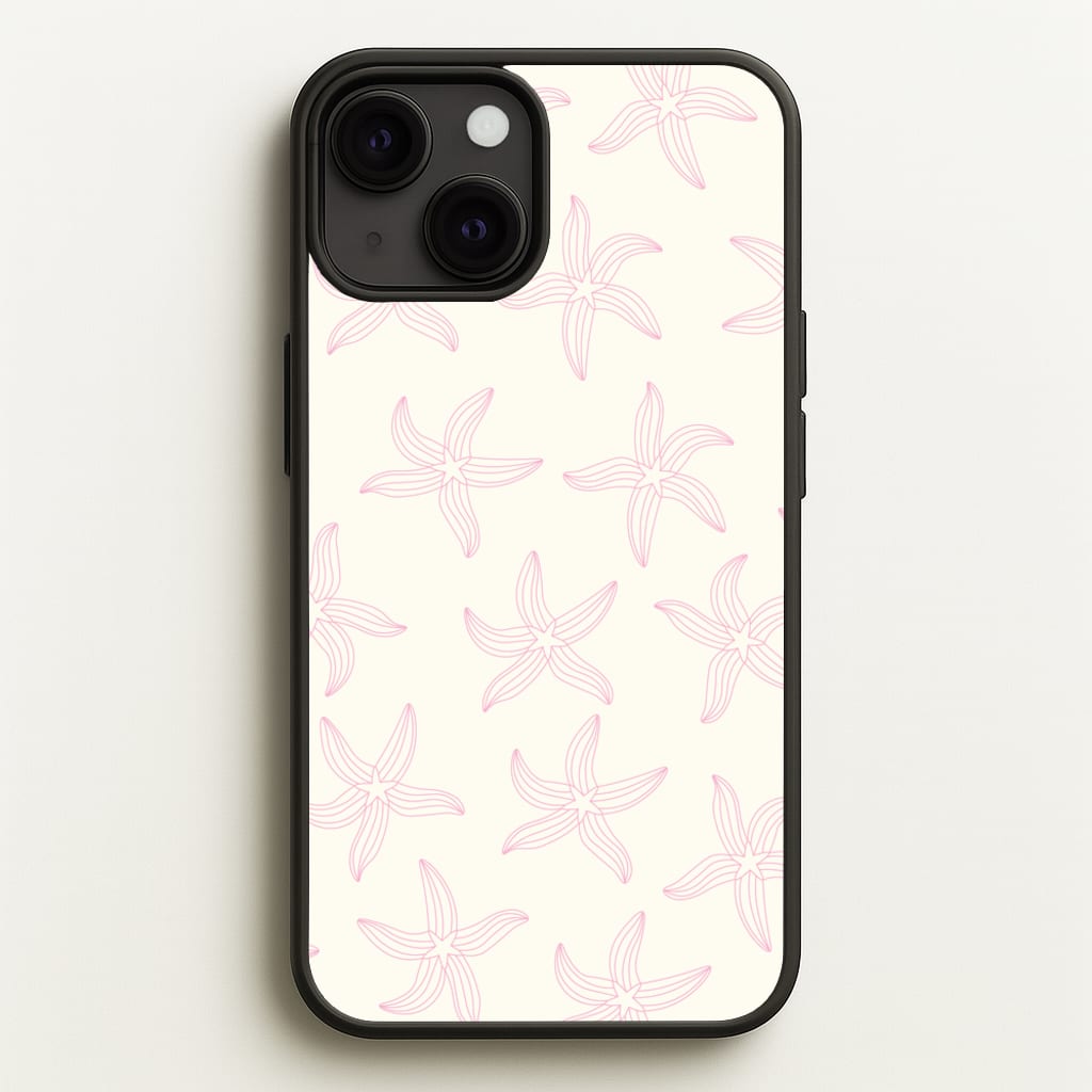 Starfish Pattern - Sealife - Sealife Phone Case for iPhone 13 Mini