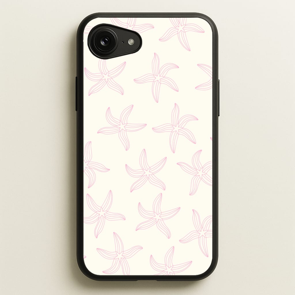 Starfish Pattern - Sealife - Sealife Phone Case for iPhone 16e
