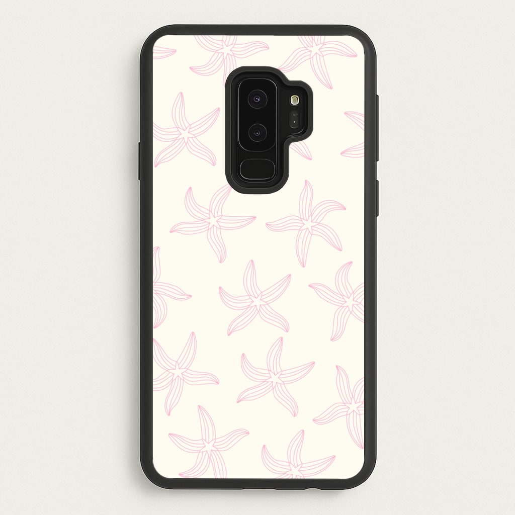 Starfish Pattern - Sealife - Sealife Phone Case for Galaxy S9 Plus