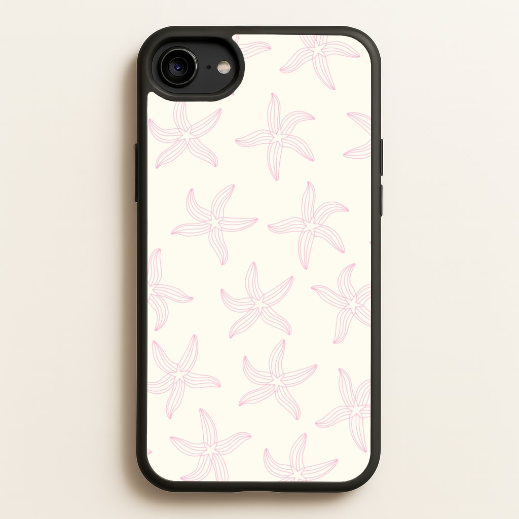 Starfish Pattern - Sealife - Sealife Phone Case for iPhone 6 / 7 / 8 / SE