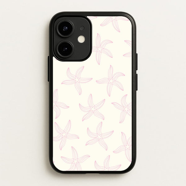Starfish Pattern - Sealife - Sealife Phone Case for iPhone 12 Mini