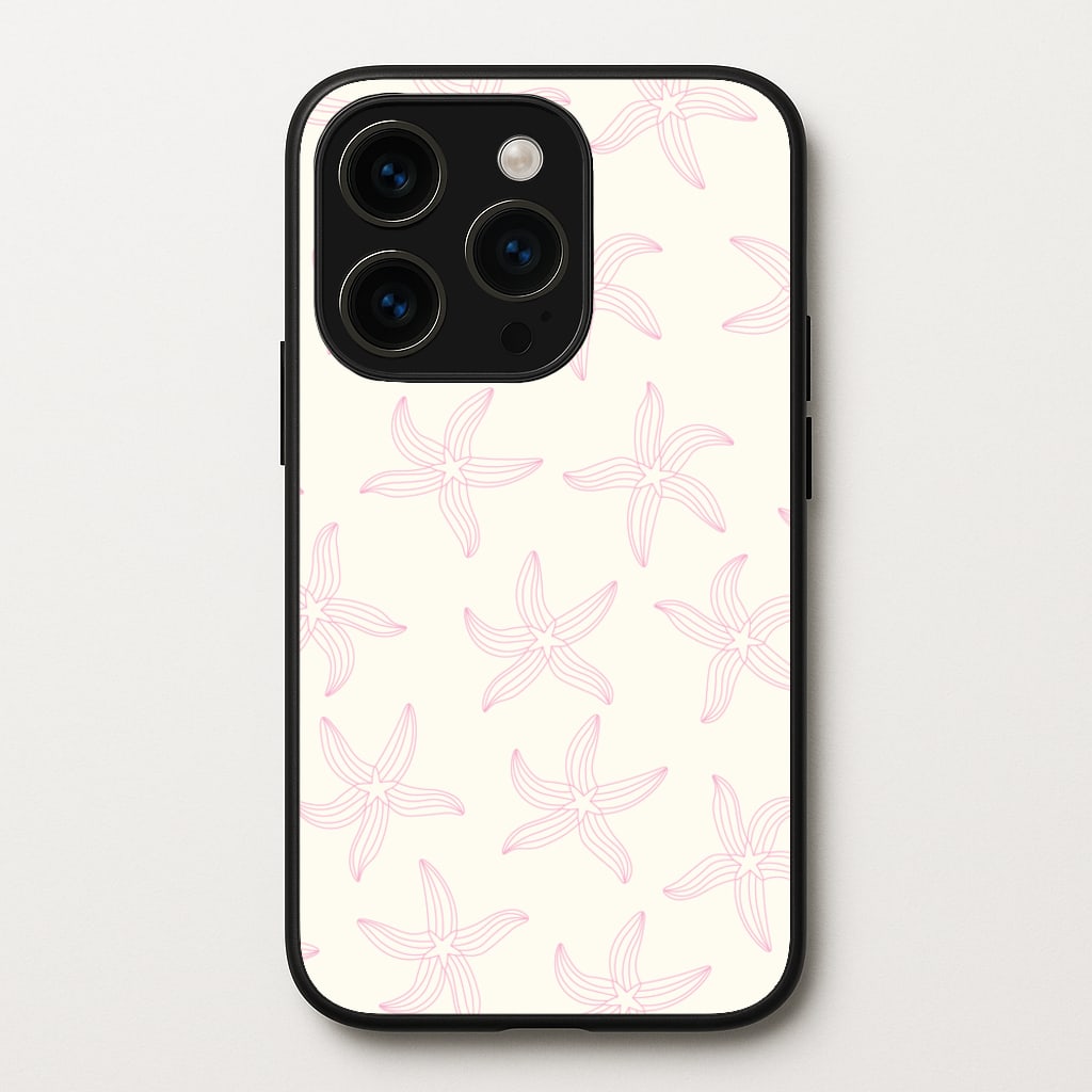 Starfish Pattern - Sealife - Sealife Phone Case for iPhone 14 Pro