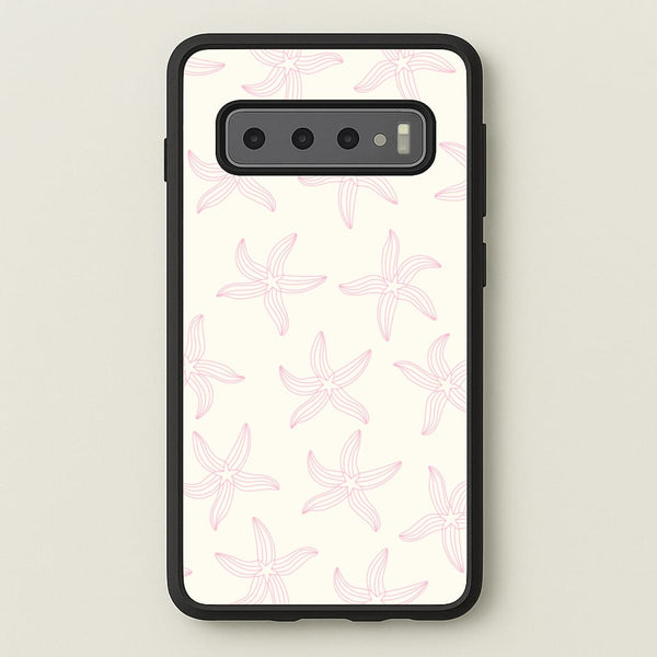 Starfish Pattern - Sealife - Sealife Phone Case for Galaxy S10 Plus