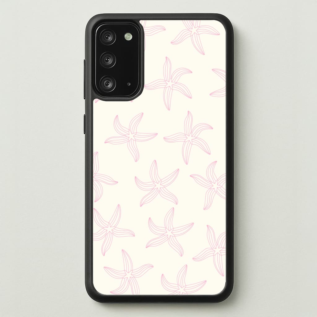 Starfish Pattern - Sealife - Sealife Phone Case for Galaxy Note 20