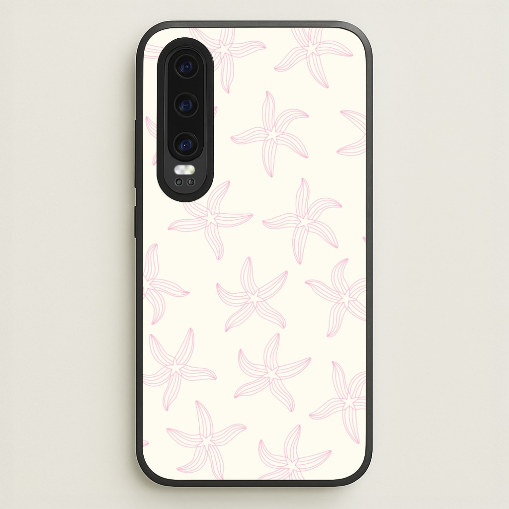 Starfish Pattern - Sealife - Sealife Phone Case for Huawei P30