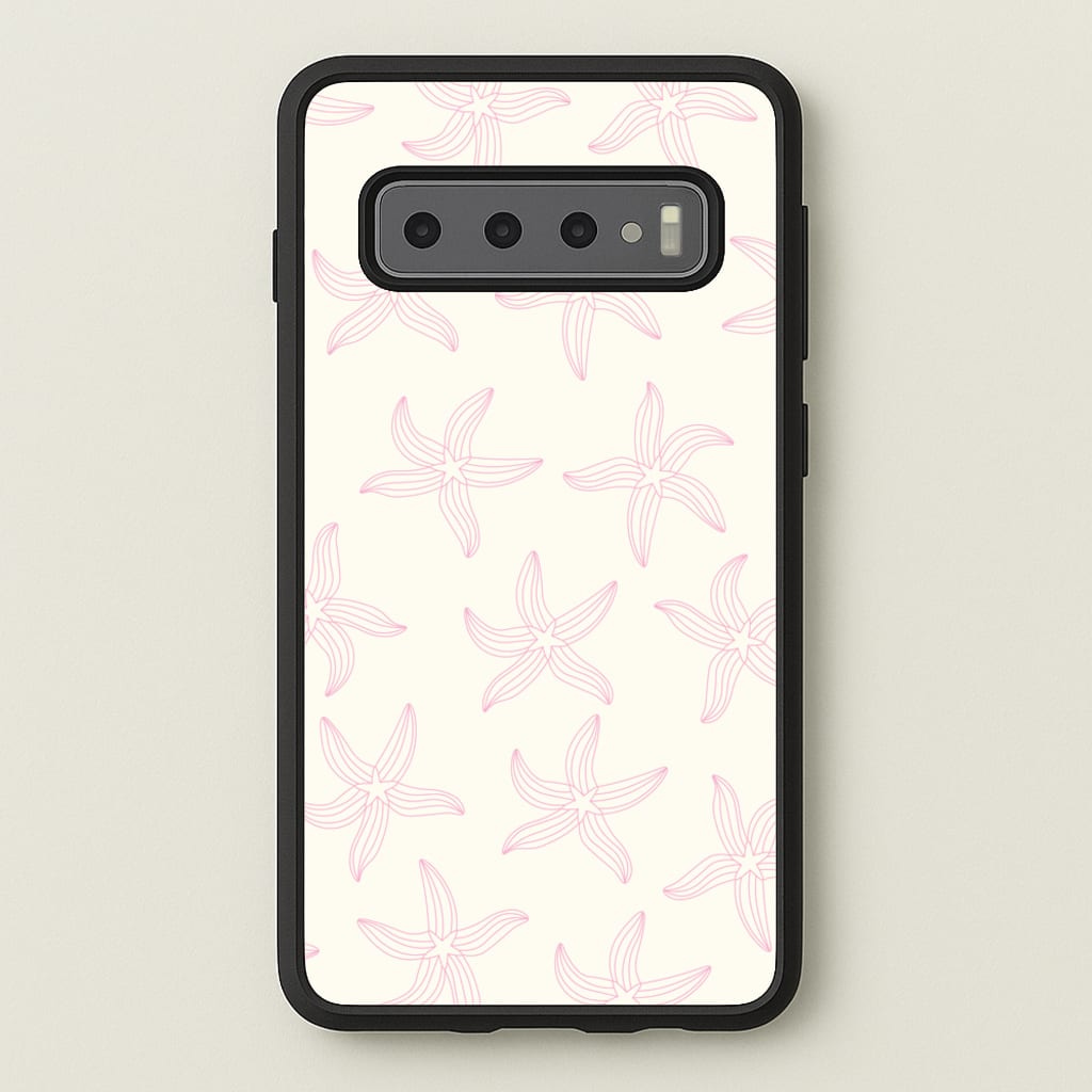 Starfish Pattern - Sealife - Sealife Phone Case for Galaxy S10