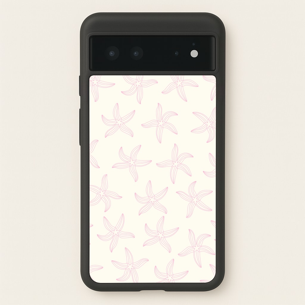 Starfish Pattern - Sealife - Sealife Phone Case for Google Pixel 6