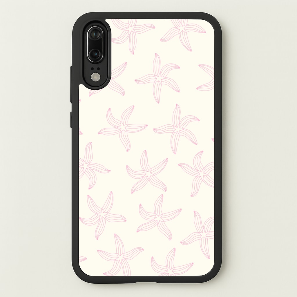 Starfish Pattern - Sealife - Sealife Phone Case for Huawei P20