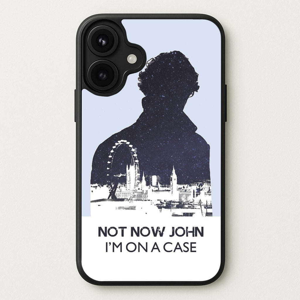 Now Now John, I'm On A Case Phone Case for iPhone 17