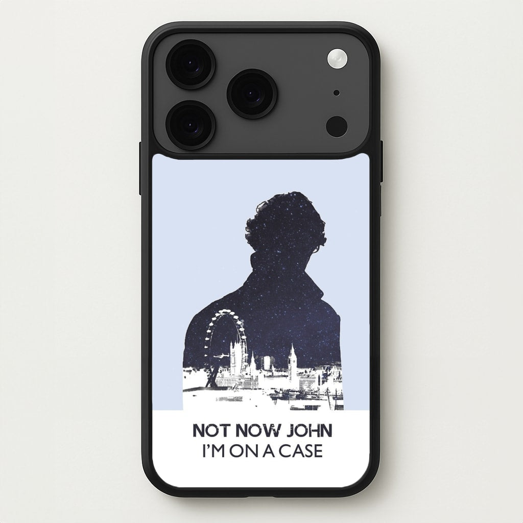 Now Now John, I'm On A Case Phone Case for iPhone 17 Pro
