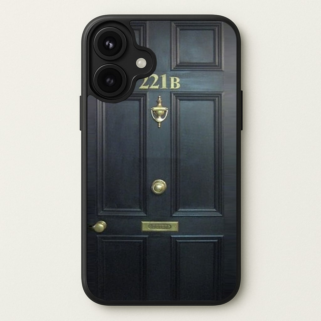 221B Baker Street Door Phone Case for iPhone 17