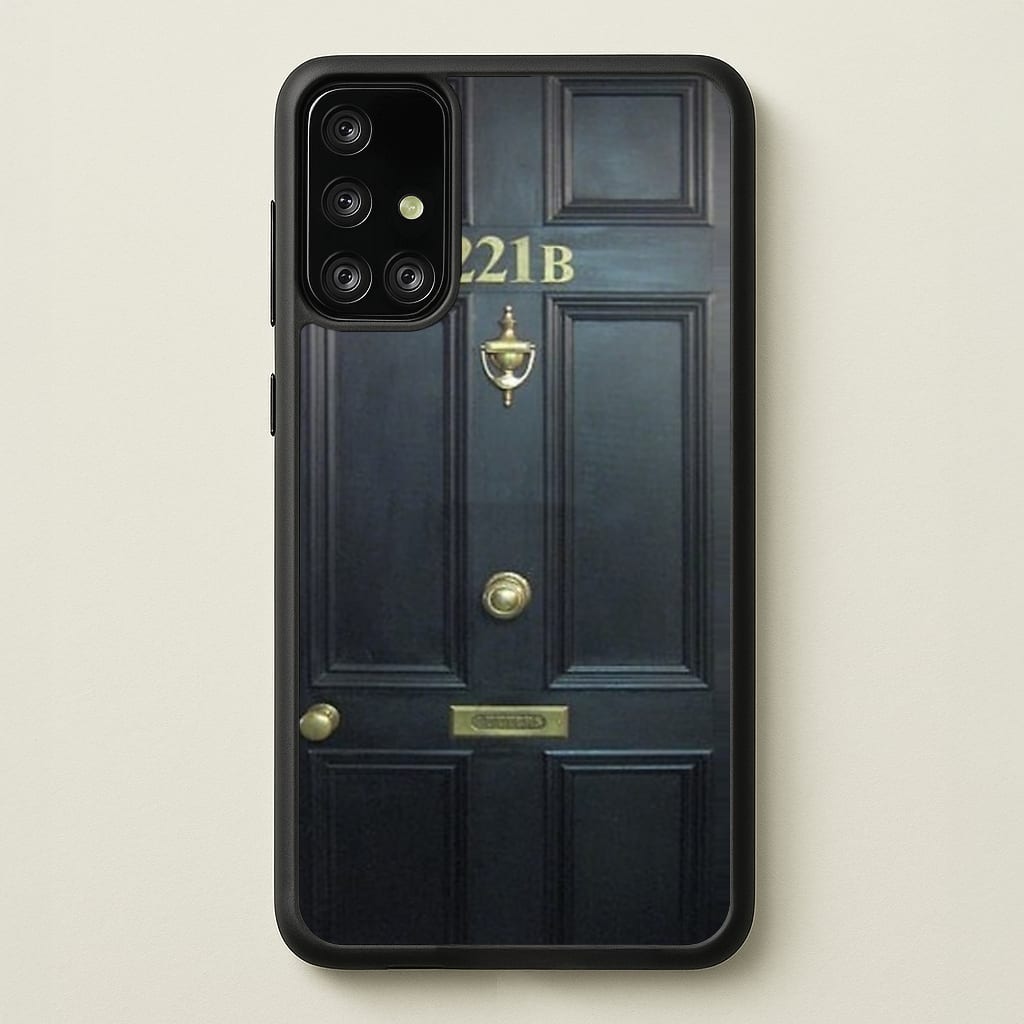 221B Baker Street Door - Sherlock Phone Case for Galaxy A71