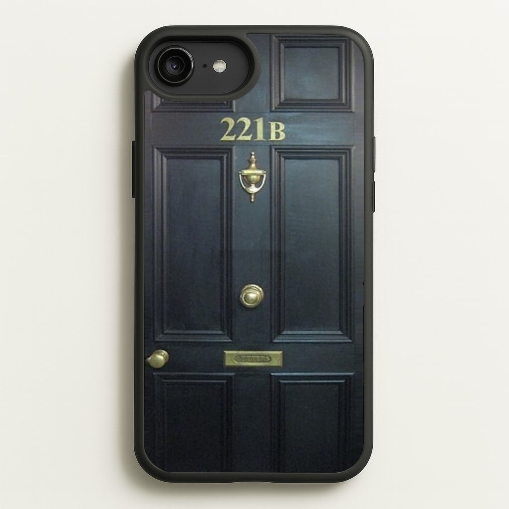 221B Baker Street Door - Sherlock Phone Case for iPhone 6 Plus / 7 Plus / 8 Plus