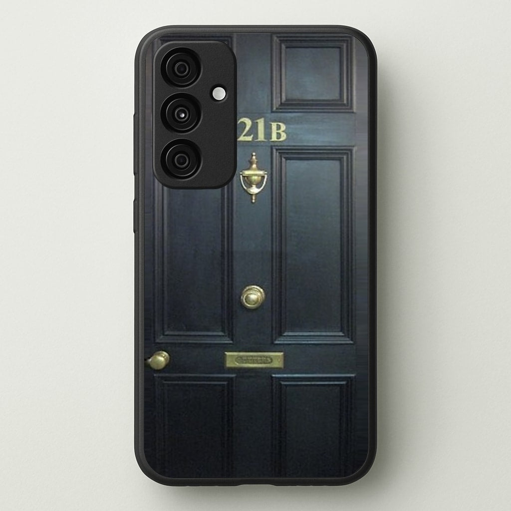 221B Baker Street Door - Sherlock Phone Case for Galaxy A55