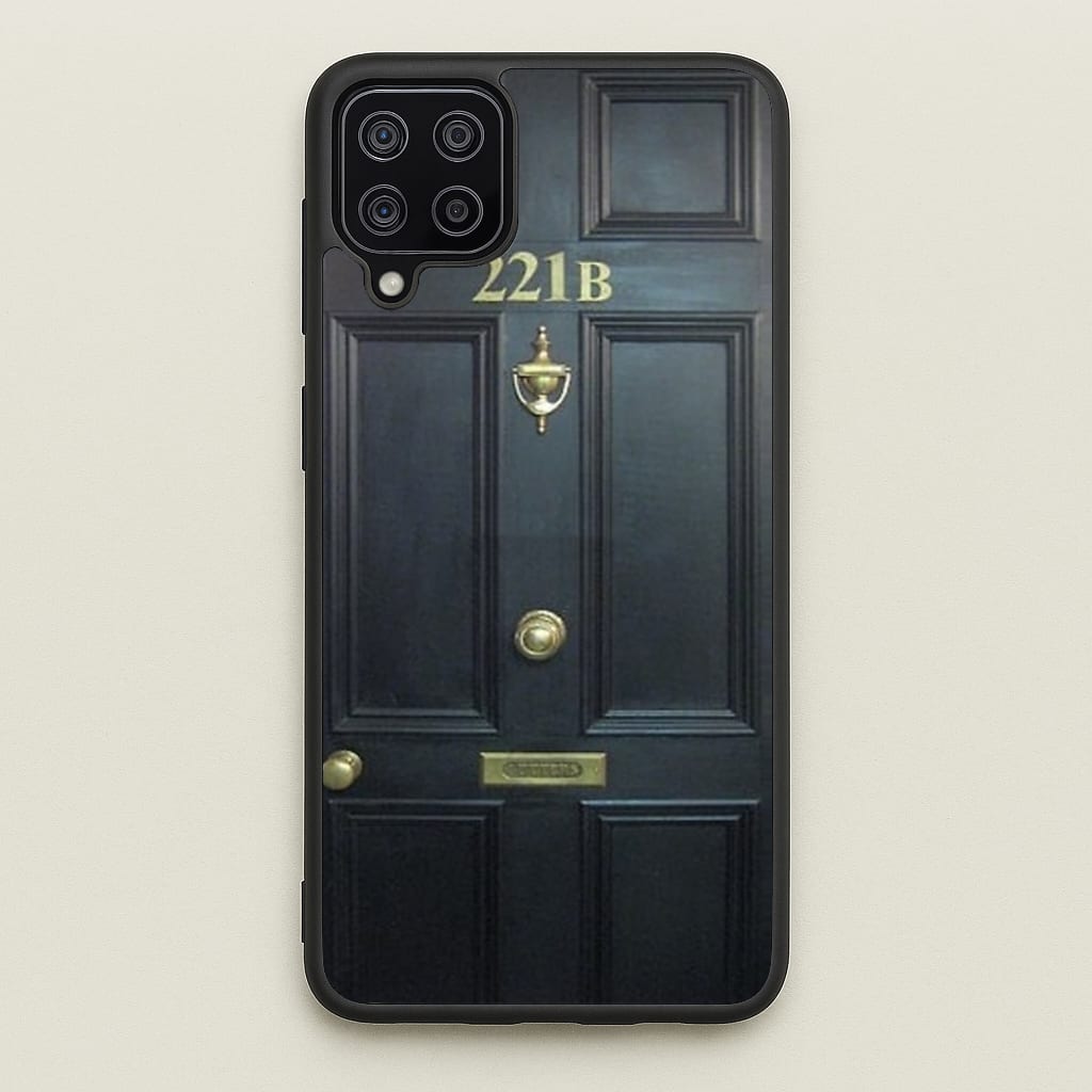221B Baker Street Door - Sherlock Phone Case for Galaxy A12