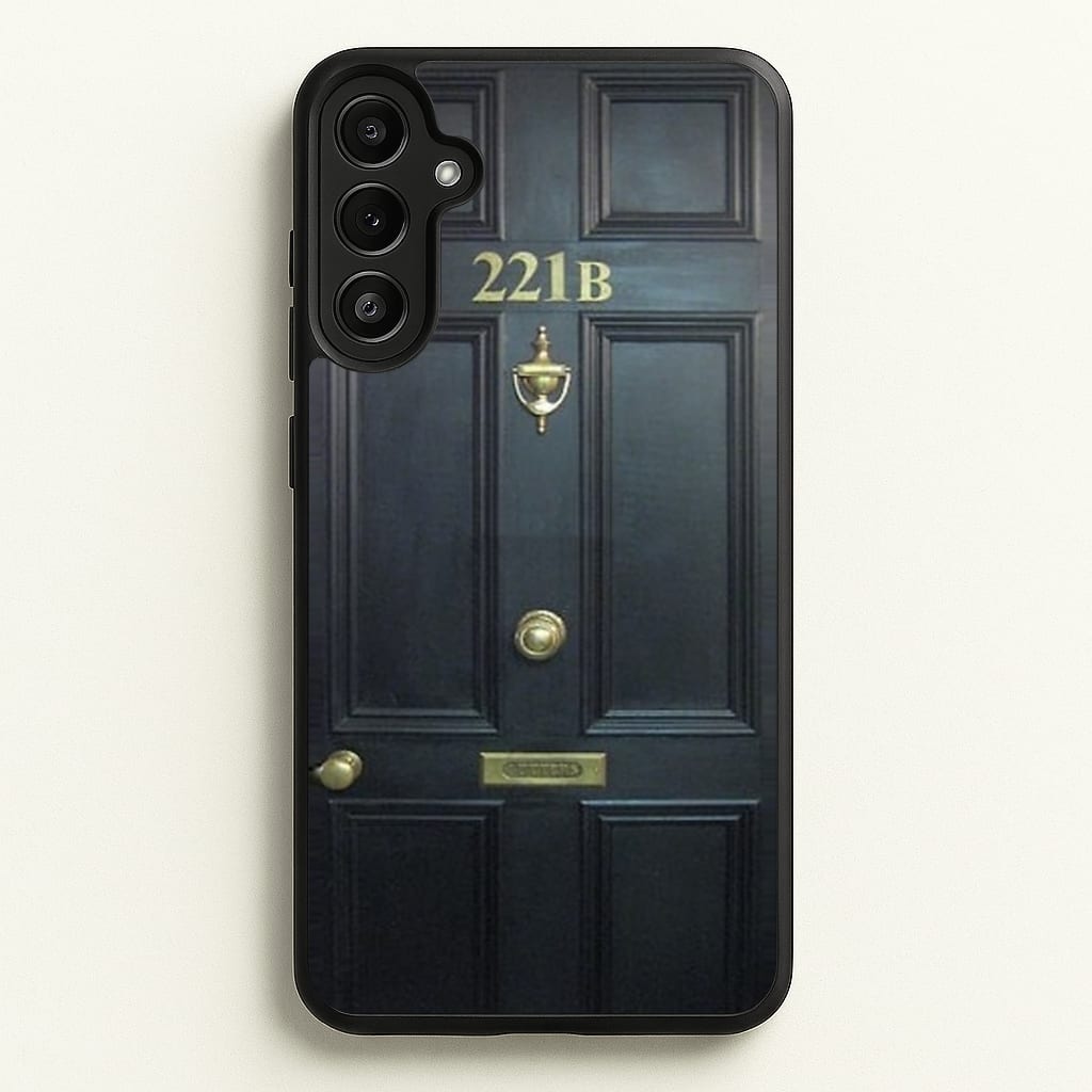 221B Baker Street Door - Sherlock Phone Case for Galaxy A34
