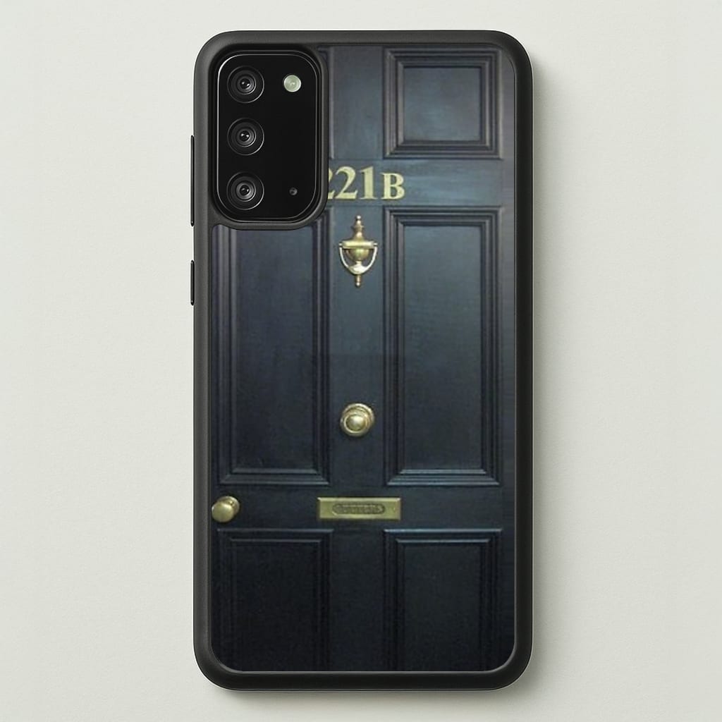 221B Baker Street Door - Sherlock Phone Case for Galaxy Note 20