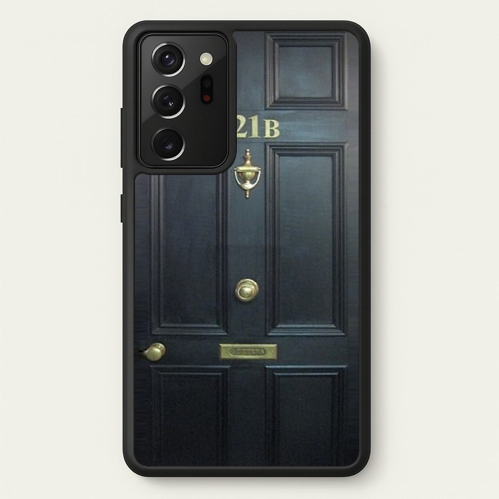 221B Baker Street Door - Sherlock Phone Case for Galaxy Note 20 Ultra