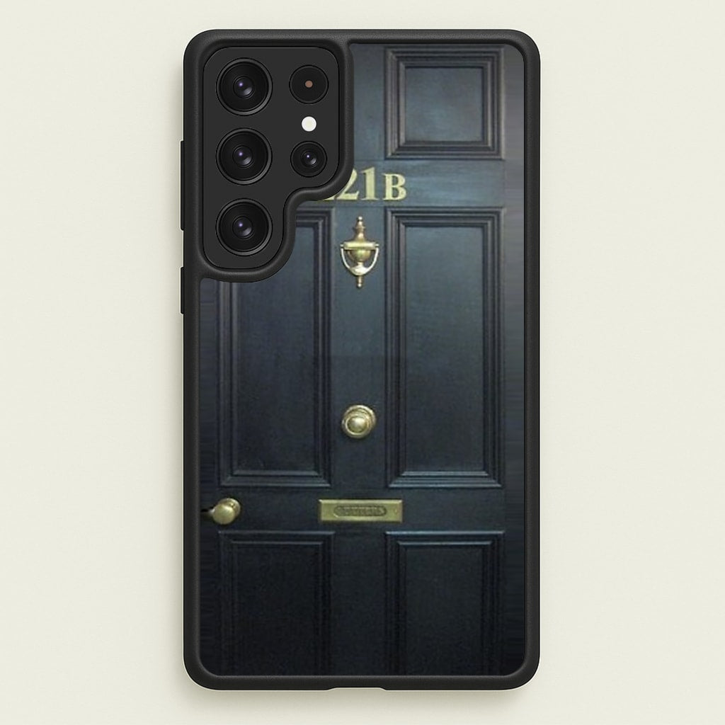 221B Baker Street Door - Sherlock Phone Case for Galaxy S23 Ultra
