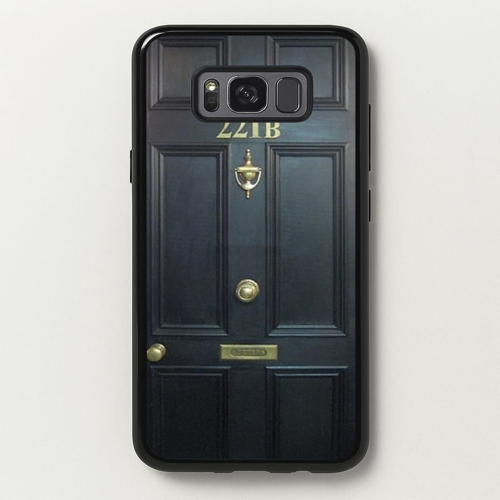 221B Baker Street Door - Sherlock Phone Case for Galaxy S8