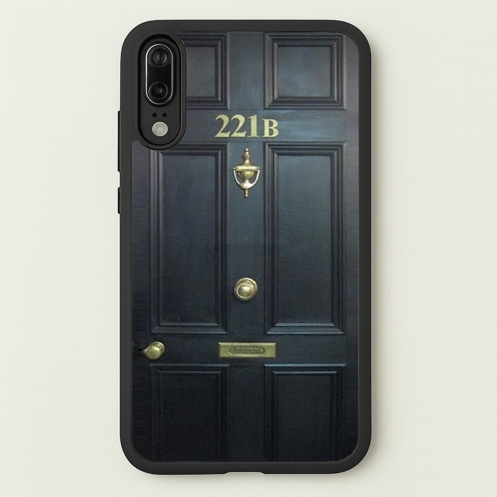 221B Baker Street Door - Sherlock Phone Case for Huawei P20
