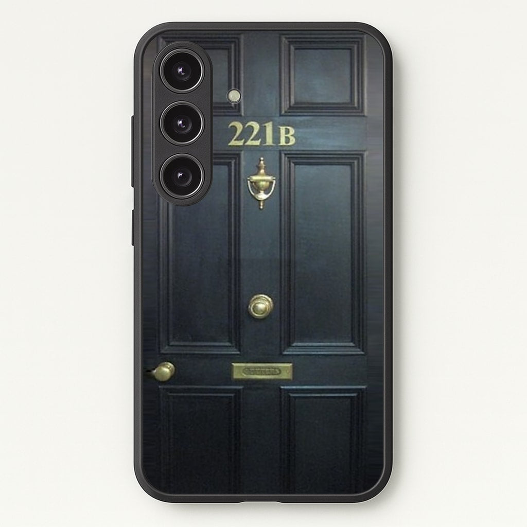 221B Baker Street Door - Sherlock Phone Case for Galaxy S25