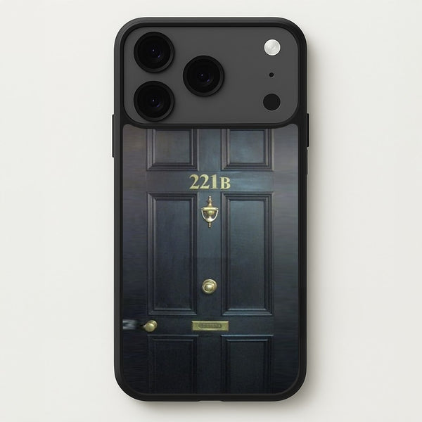 221B Baker Street Door Phone Case for iPhone 17 Pro Max