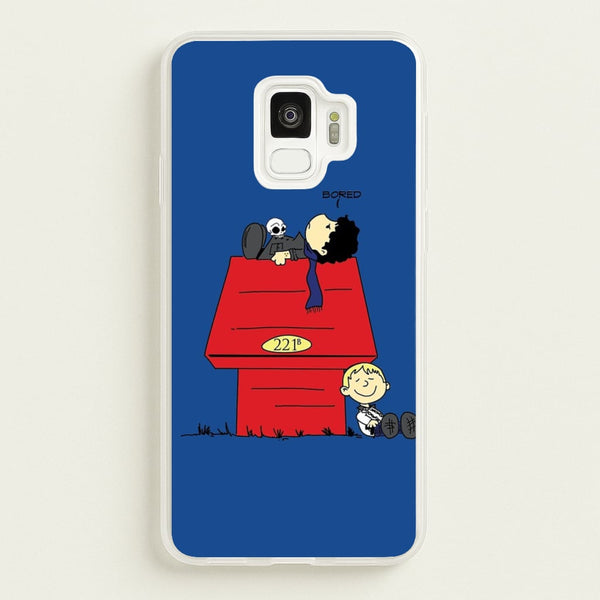Detective Cartoon - Sherlock Phone Case for Galaxy S9