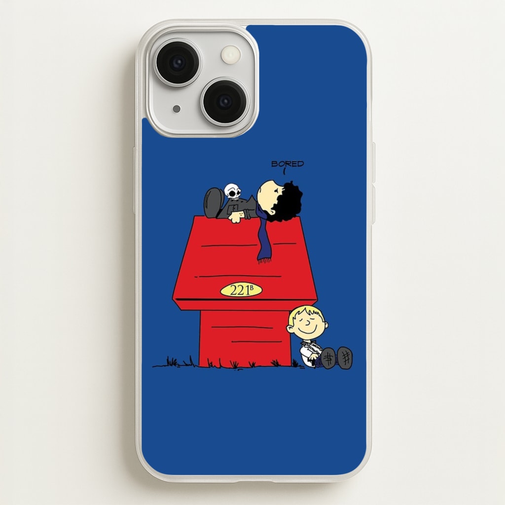 Detective Cartoon - Sherlock Phone Case for iPhone 13 Mini