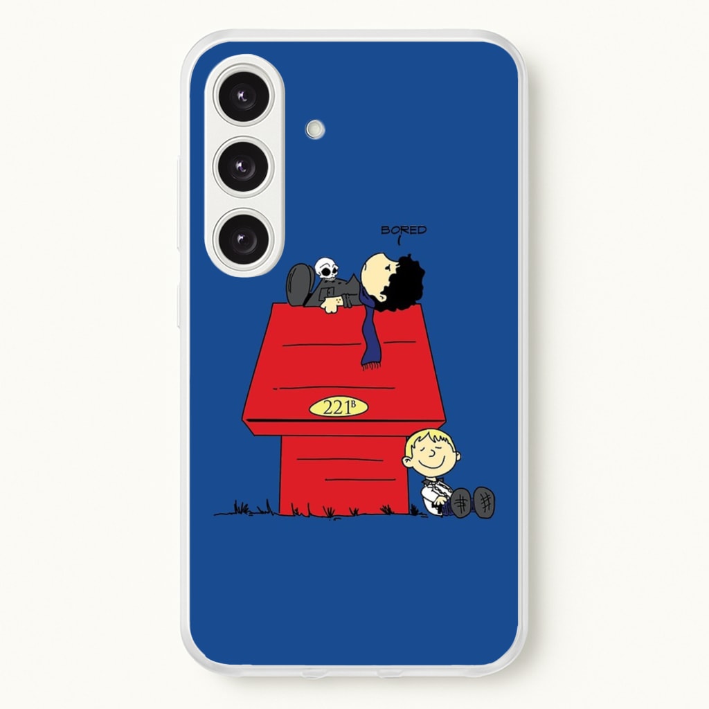 Detective Cartoon - Sherlock Phone Case for Galaxy S24