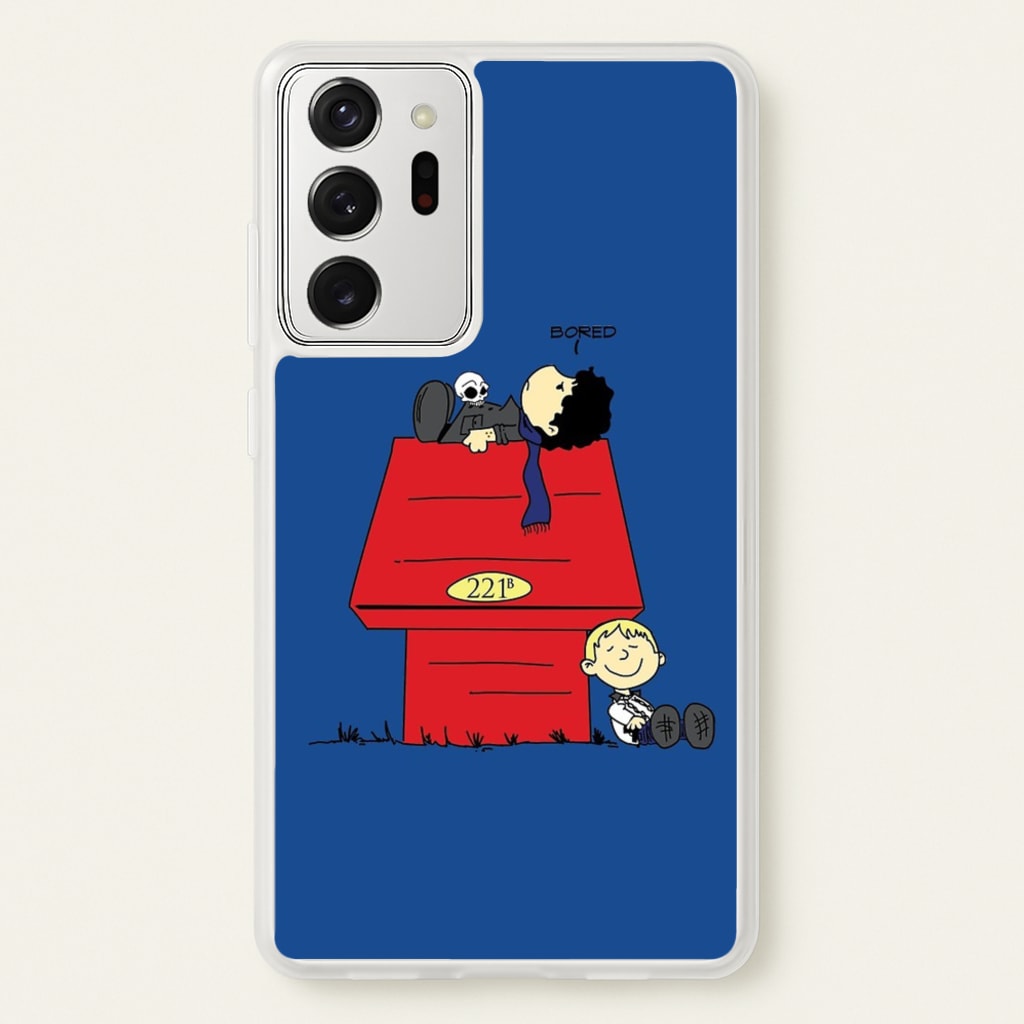 Detective Cartoon - Sherlock Phone Case for Galaxy Note 20 Ultra