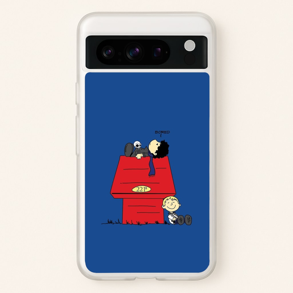Detective Cartoon - Sherlock Phone Case for Google Pixel 8 Pro