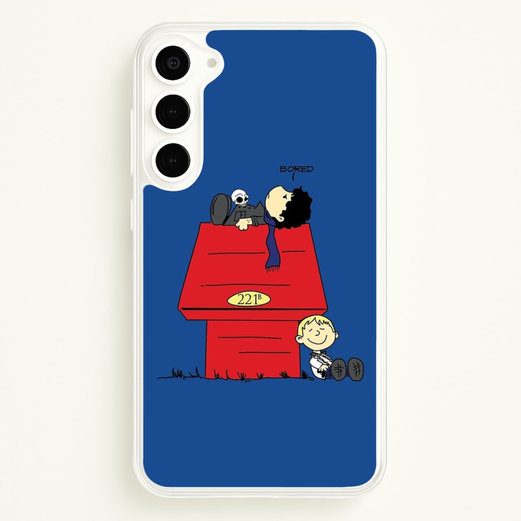 Detective Cartoon - Sherlock Phone Case for Galaxy S23 Plus