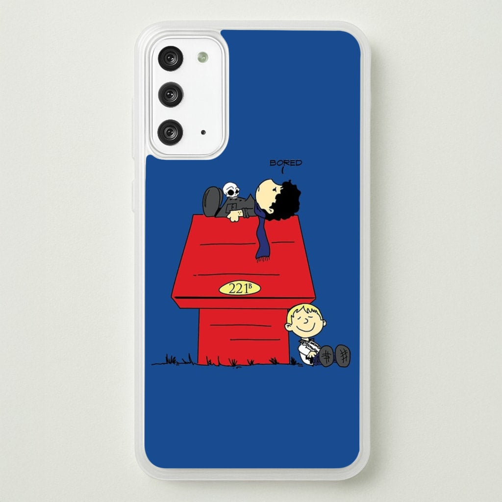 Detective Cartoon - Sherlock Phone Case for Galaxy Note 20