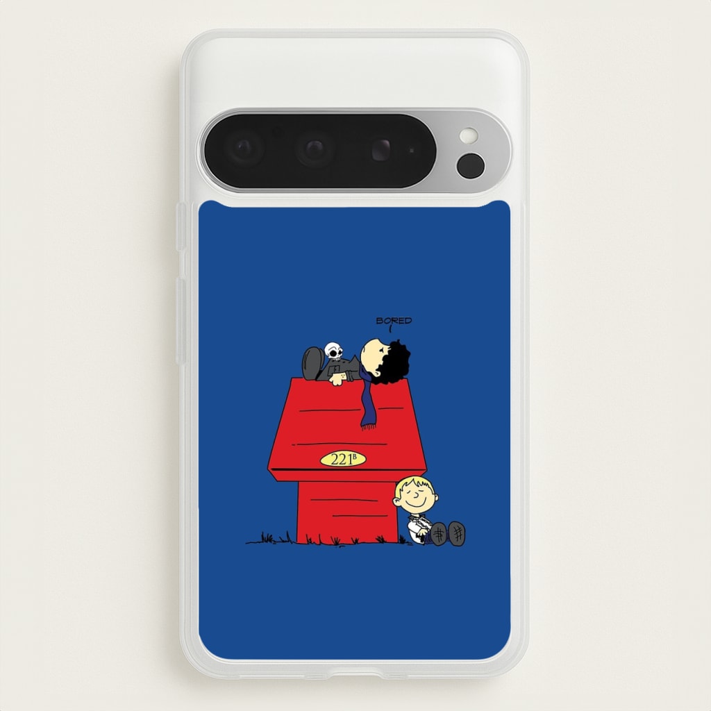 Detective Cartoon - Sherlock Phone Case for Google Pixel 9 Pro XL