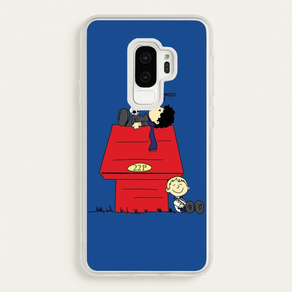 Detective Cartoon - Sherlock Phone Case for Galaxy S9 Plus