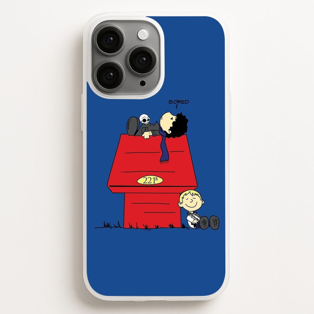 Detective Cartoon - Sherlock Phone Case for iPhone 12 Pro Max