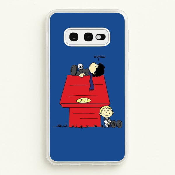 Detective Cartoon - Sherlock Phone Case for Galaxy S10e