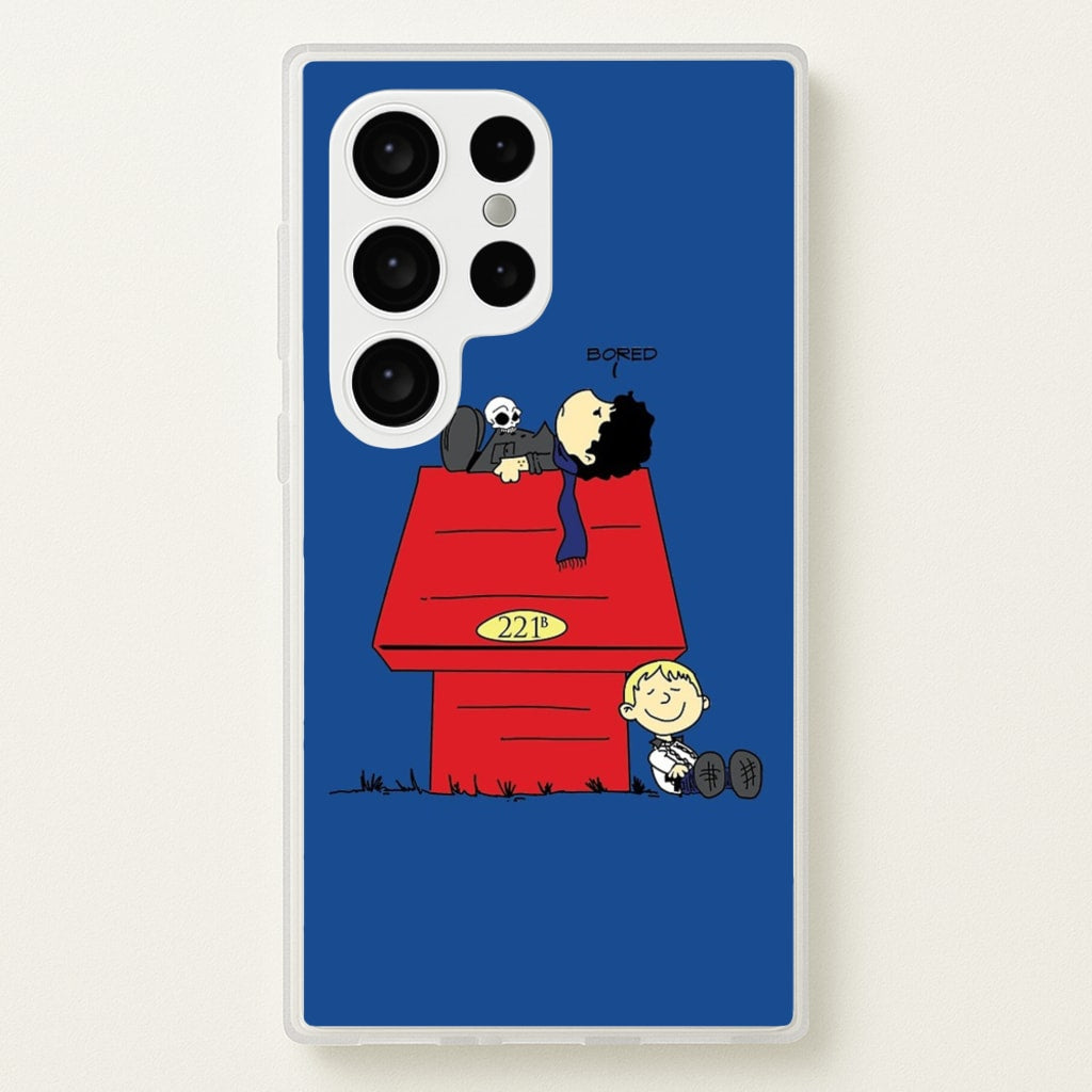 Detective Cartoon - Sherlock Phone Case for Galaxy S24 Ultra