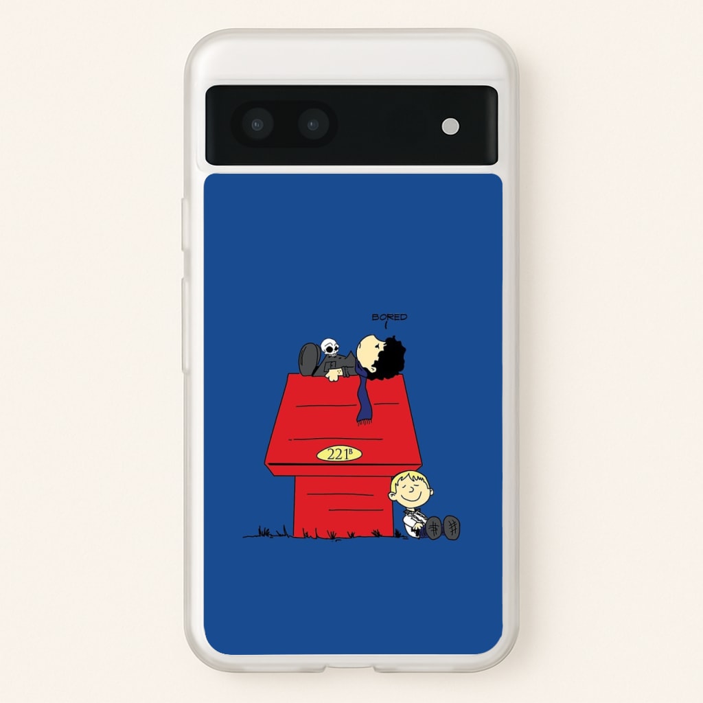 Detective Cartoon - Sherlock Phone Case for Google Pixel 7a